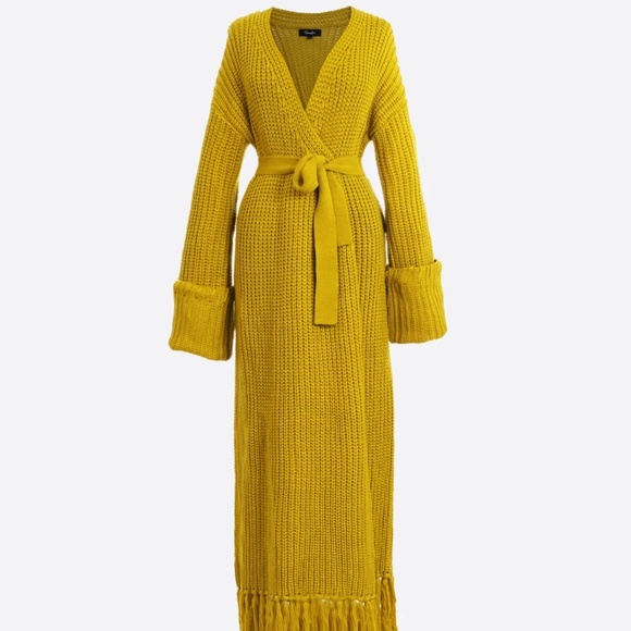 Hanifa Miya Knit Cardigan Dress